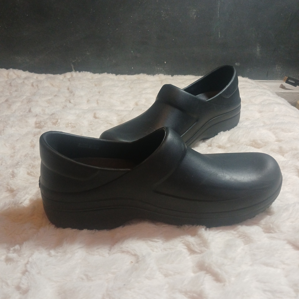 Crocs Neria Pro II Clogs Womens 10 Slip On Slip Resistant Black Work Shoes - Picture 6 of 10